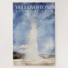Oude trouwe puzzel, Yellowstone 20 "x30" puzzel