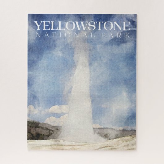 Oude trouwe puzzel, Yellowstone puzzel (Verticaal)