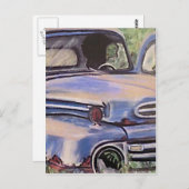 Oude  Truck Art Briefkaart (Voorkant / Achterkant)