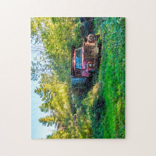 Oude  Truck Vermont. Legpuzzel (Verticaal)