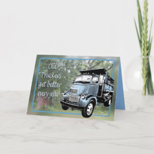Oude Truckers Kaart-customize Kaart