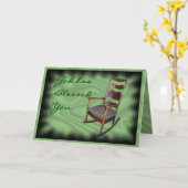 Oude Tuimelschakelaar Anniversay of om het even Kaart (Gele Bloem)