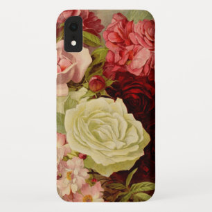 Oude Tuinroos Bloemen, Liefde en Romantiek iPhone XR Hoesje
