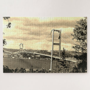 Oude Turkije Istanbul Bosporus brug Legpuzzel