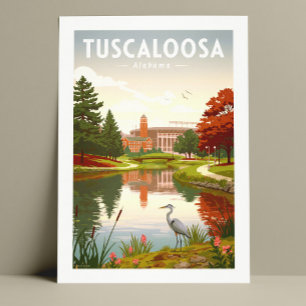 Oude Tuscaloosa Alabama Briefkaart