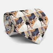 Oude Twaalf Dansende Prinsessen van Kay Nielsen Stropdas (Opgerold)