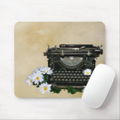 Oude typemachine muismat (Met muis)