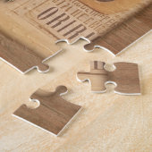 Oude  Typewriter. Auteur / Schrijver Gift Legpuzzel (Zijkant)