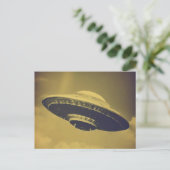 oude ufo foto briefkaart (Staand voorkant)