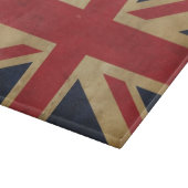 Oude Uniefact Flag Glass Cutting Board Snijplank (Hoek)
