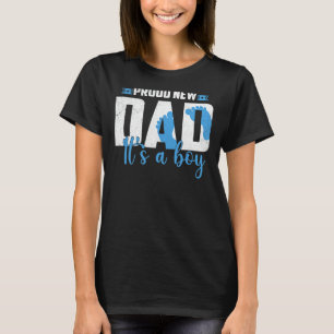 Oude vader Het is een peuter Zwangerschap Geslacht T-shirt
