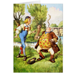 Oude vader William van Alice in Wonderland