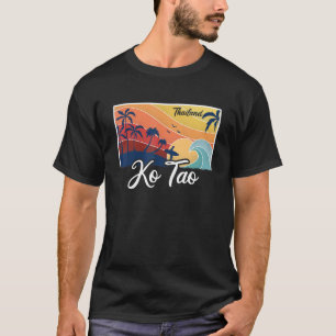 Oude vakantie in Thailand Reizen Azië Thais Koh Ko T-shirt