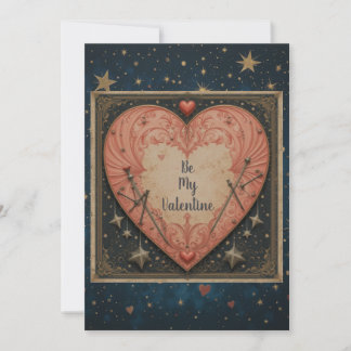 Oude Valentijnkaart – Platte Kerstkaart