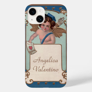 Oude Valentijnsdag, cherubijn met liefdesbrieven Case-Mate iPhone 14 Hoesje