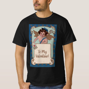 Oude Valentijnsdag, cherubijn met liefdesbrieven T-shirt