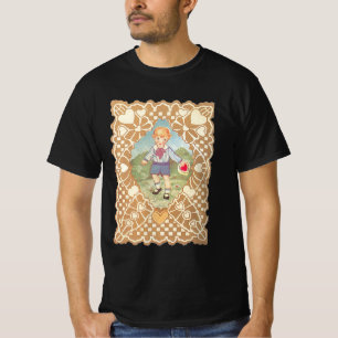 Oude Valentijnsdag, Schattige Jongen in de Weide T-shirt