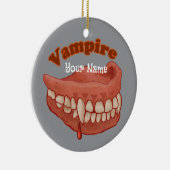 Oude Vampiertanden Keramisch Ornament (Rechts)