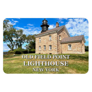 Oude Veldpunt Vuurtoren, New York Flexi Magnet Magneet