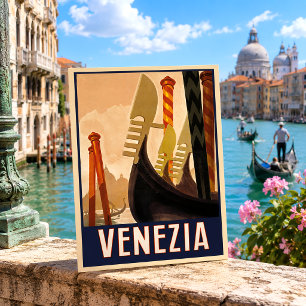 Oude Venetië Italië Reizen Briefkaart