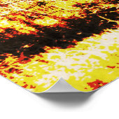 Oude vergeten Poster van de Kunst van het Land van (Hoek)