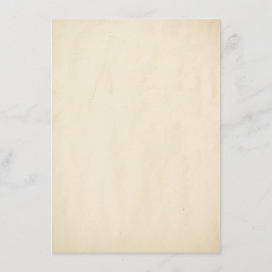 Oude Verhaal Boek Trouwdetails - Informatie Informatiekaartje (Achterkant)