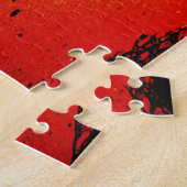 Oude verlaten auto legpuzzel (Zijkant)