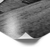 Oude Verlaten Barn Foto Afdruk (Hoek)