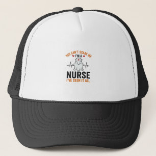 Oude verpleegster spook je kunt me niet bang maken trucker pet