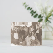 Oude Victoriaans vrouw Era Briefkaart (Staand voorkant)