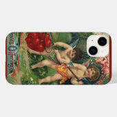 Oude victoriaanse Valentijnsdag, liefdesgave Case-Mate iPhone Case (Achterkant (horizontaal))