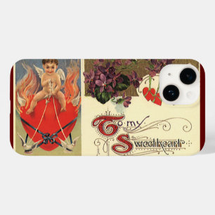 Oude Victoriaanse Valentijnsdag Voor Mijn Liefste Case-Mate iPhone 14 Hoesje