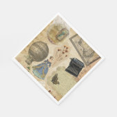 Oude Victorians romantisch papieren servetten (Hoek)