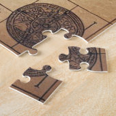 Oude Vikingzeilschepen 4 Legpuzzel (Zijkant)