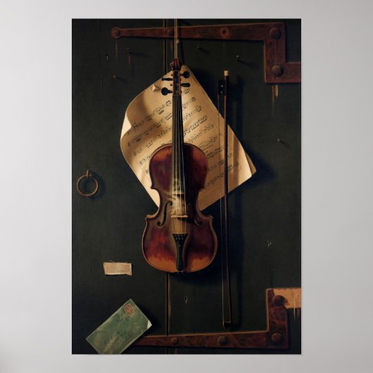 Oude Viool Poster (Voorkant)