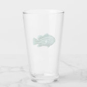 Oude Vis Glas (Achterkant)
