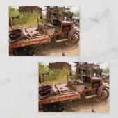 Oude visitekaartjes (Voorkant / Achterkant)