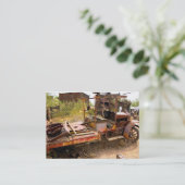 Oude visitekaartjes (Staand voorkant)