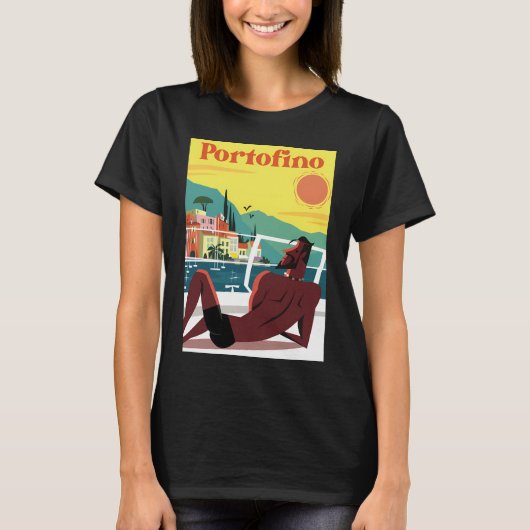 Oude vislokker t-shirt (Voorkant)