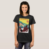 Oude vislokker t-shirt (Voorkant volledig)