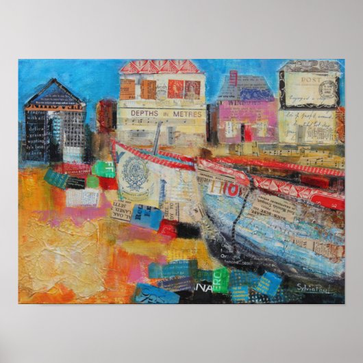 Oude Vissende boten 2013 Poster (Voorkant)