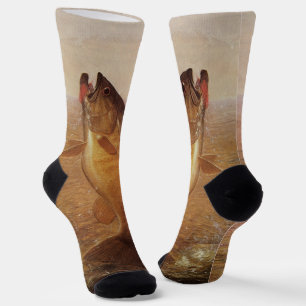 Oude Visserij, Springende Kleine Baars aan de Haak Sokken