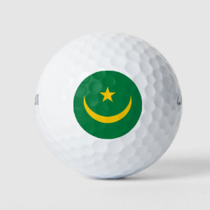 Oude vlag van Mauritanië Golfballen