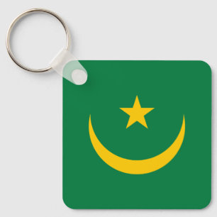 Oude vlag van Mauritanië Sleutelhanger