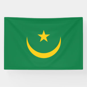 Oude vlag van Mauritanië Spandoek
