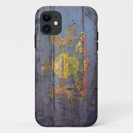 Oude vlag van Pennsylvania; Case-Mate iPhone Case (Achterkant)