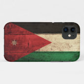 Oude vlag van Wooden Jordan Case-Mate iPhone Case (Achterkant (horizontaal))
