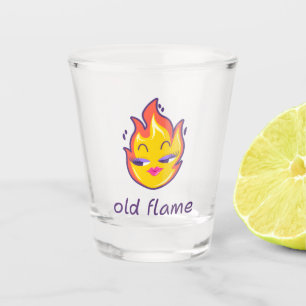 Oude Vlam Shotglas – Vurige Vrouwelijke Pret Shot Glas