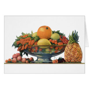 Oude voeding, Gevarieerd fruit in een kom