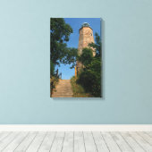 Oude voogd van Kaap Henry Canvas Afdruk (Insitu (Houten vloer))